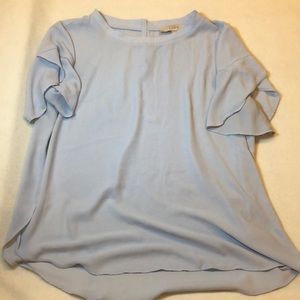 Loft Soft Blue Blouse